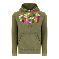 Vintage Olive Stuck On You Cup Vintage Hoodie - CowhideDigitalArt