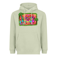 Matcha summer vibes watermelon Heavyweight Hoodie - JahusDesignShop