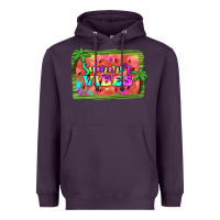 Plum summer vibes watermelon Heavyweight Hoodie - JahusDesignShop