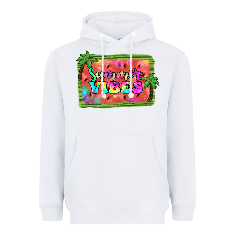 Summer Vibes Watermelon Heavyweight Hoodie by JahusDesignShop | Teevron