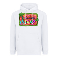 White summer vibes watermelon Heavyweight Hoodie - JahusDesignShop