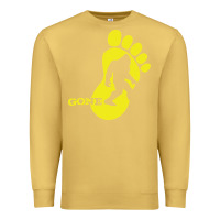 Antique Gold bigfoot Premium Sweatshirt - artisFamous