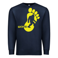 Navy bigfoot Premium Sweatshirt - artisFamous