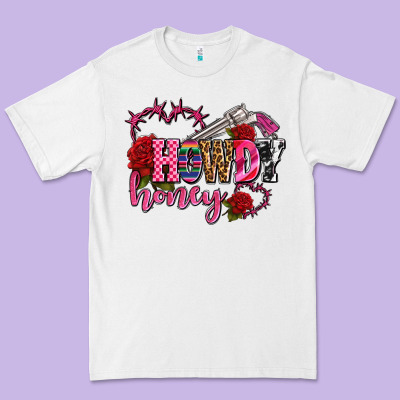 Howdy Honey Rose Olivia Premium Tee Designed By Oliviacreatesart