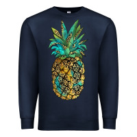 Navy leopar turquoise pineapple Premium Sweatshirt - JahusDesignShop