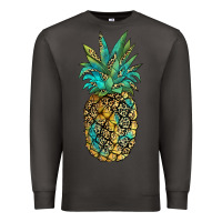 Smoke leopar turquoise pineapple Premium Sweatshirt - JahusDesignShop