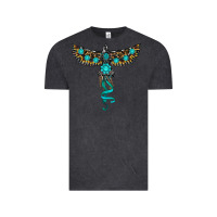Vintage Black turquoise thunderbird Vintage Tee - RanaPortraitStore