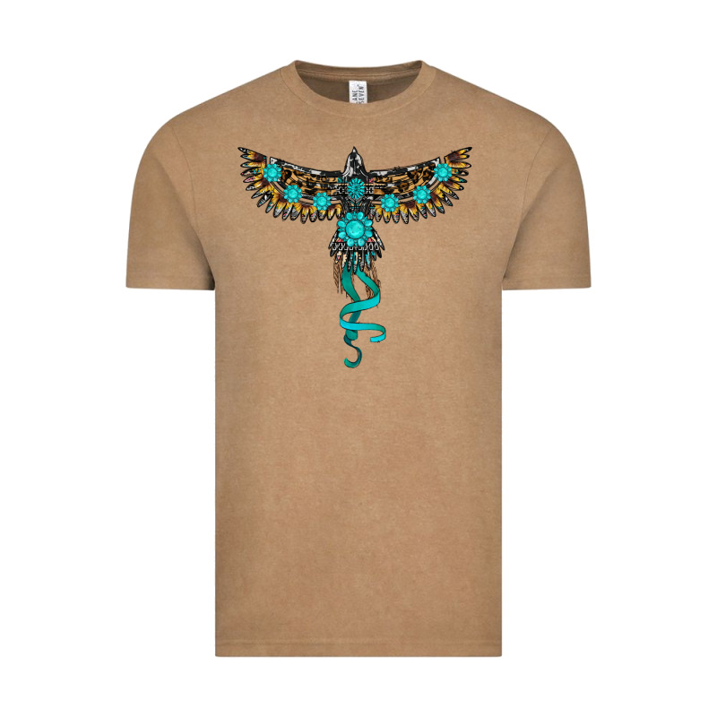 Turquoise Thunderbird Vintage Tee by RanaPortraitStore | Teevron