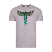 Vintage Zinc turquoise thunderbird Vintage Tee - RanaPortraitStore