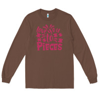 Chestnut love you to pieces Long Sleeve Tee - CowhideDigitalArt