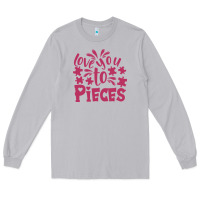 Moon Dust love you to pieces Long Sleeve Tee - CowhideDigitalArt