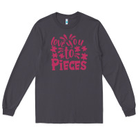 Smoke love you to pieces Long Sleeve Tee - CowhideDigitalArt