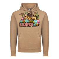 Vintage Coffee Happy Easter Vintage Hoodie - LillyAllenDesigns