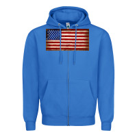 True Royal American flag Zipper Hoodie - JahusDesignShop