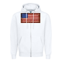 White American flag Zipper Hoodie - JahusDesignShop