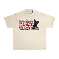 Sandshell my cat is my valentine Urban Heavy Tee - FaDigitalArtStudio