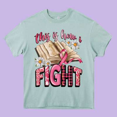This Is How I Fight Heavy Core Tee Designed By Cowgirlartshop