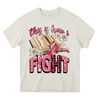 Cream this is how i fight Heavy Core Tee - CowGirlArtShop
