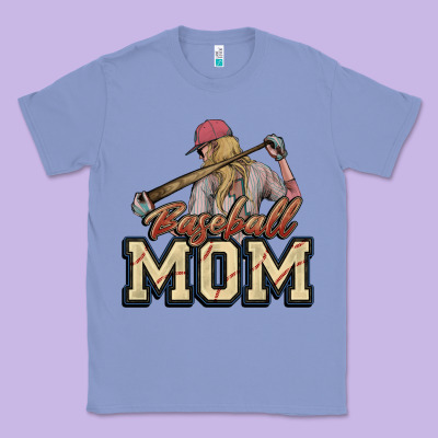 Baseball Mom Classic Tee Designed By Howdyjamesfarm