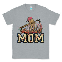Heather Grey Baseball mom Classic Tee - HowdyJamesFarm