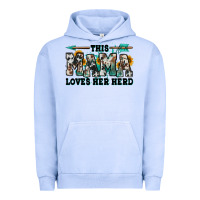 Pigment Grape Ice this mama loves her herd goats Urban Hoodie - Jasminsmagicworld