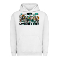 Pigment Lunar Rock this mama loves her herd goats Urban Hoodie - Jasminsmagicworld