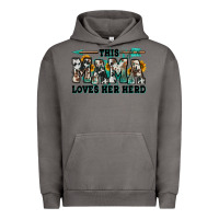 Pigment Tornado this mama loves her herd goats Urban Hoodie - Jasminsmagicworld