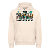 Sandshell this mama loves her herd goats Urban Hoodie - Jasminsmagicworld