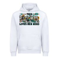 White this mama loves her herd goats Urban Hoodie - Jasminsmagicworld