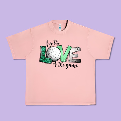 For The Love Of The Game Golf Urban Heavy Tee Designed By Jasminsmagicworld