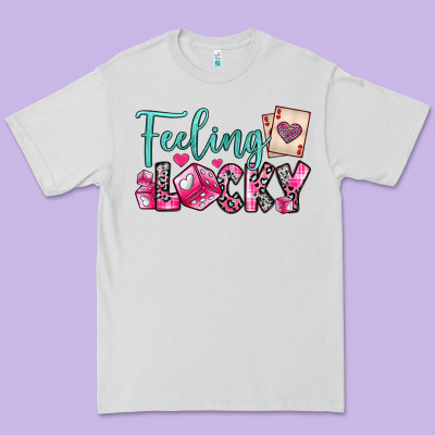 Feeling Lucky Premium Tee Designed By Oliviacreatesart
