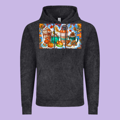 Thanksgiving Coffee Drink Kids Cup Vintage Hoodie Designed By Cowhidedigitalart