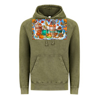 Vintage Olive Thanksgiving Coffee Drink Kids Cup Vintage Hoodie - CowhideDigitalArt