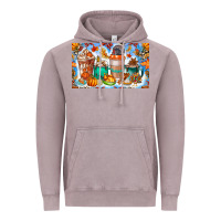 Vintage Zinc Thanksgiving Coffee Drink Kids Cup Vintage Hoodie - CowhideDigitalArt