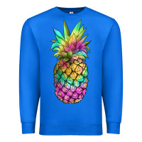 True Royal tie dye pineapple Premium Sweatshirt - JahusDesignShop
