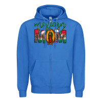 True Royal mexican mom our lady of guadalupe leopard Zipper Hoodie - JahusDesignShop
