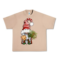 Burro Christmas Gnome With Cookie Urban Heavy Tee - BundleAndBundleShop