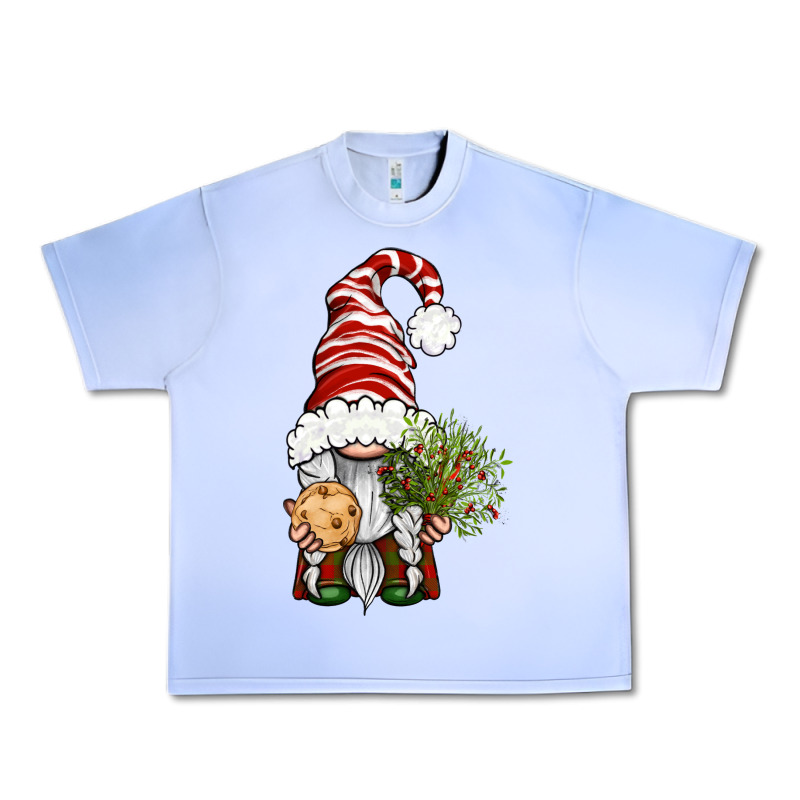 Christmas Gnome With Cookie Urban Heavy Tee by BundleAndBundleShop | Teevron