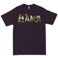 Plum mama sunflower leopard Premium Tee - OliviaCreatesArt