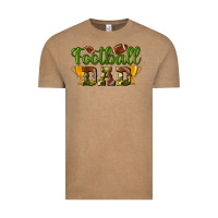 Vintage Coffee Football Dad Vintage Tee - BundleAndBundleShop