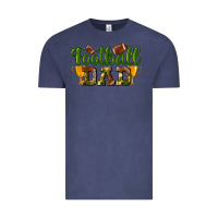 Vintage Denim Football Dad Vintage Tee - BundleAndBundleShop