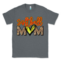 Charcoal Heather Softball mom Classic Tee - HowdyJamesFarm