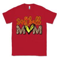 Red Softball mom Classic Tee - HowdyJamesFarm