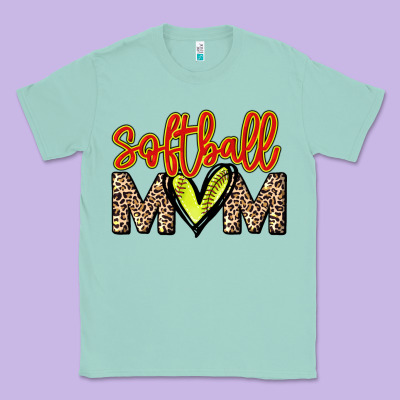 Softball Mom Classic Tee Designed By Howdyjamesfarm