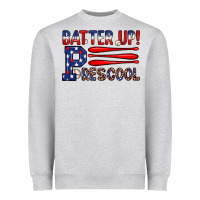 Heather Grey batter up preschool Heavyweight Sweatshirt - JahusDesignShop