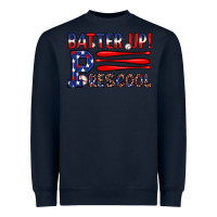 Navy batter up preschool Heavyweight Sweatshirt - JahusDesignShop