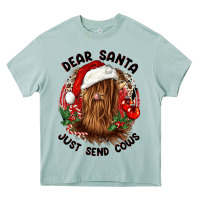 Arona dear santa just send cows Heavy Core Tee - CowGirlArtShop