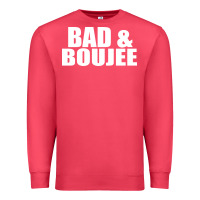 Cardinal bad & boujee Premium Sweatshirt - artisFamous