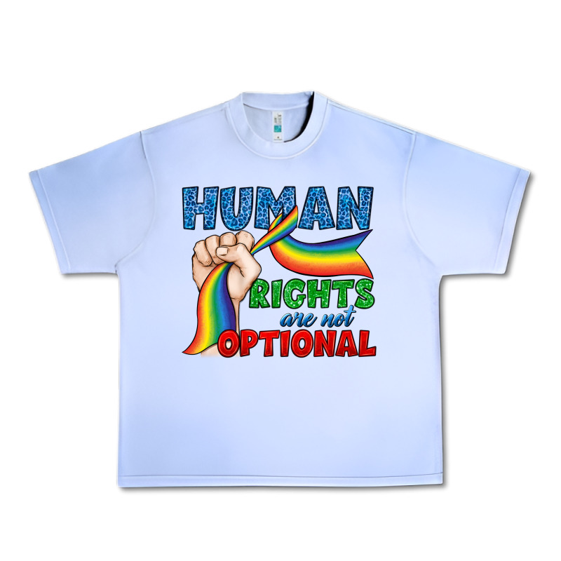 Human Rights Are Not Optional Urban Heavy Tee by BundleAndBundleShop | Teevron