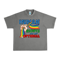 Tornado Human Rights Are Not Optional Urban Heavy Tee - BundleAndBundleShop